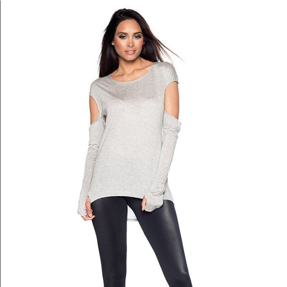 Black Milk Step Up Grey Top